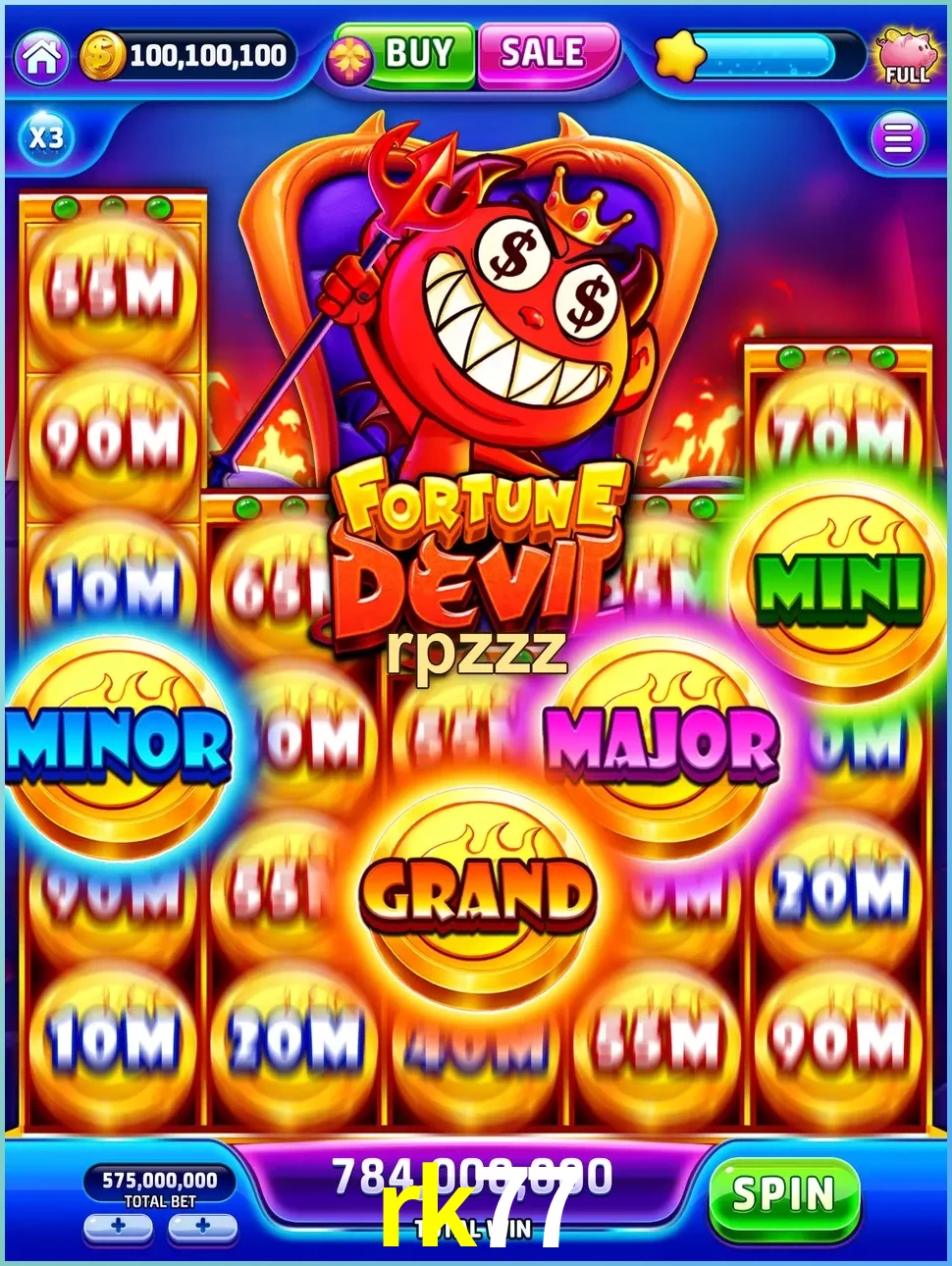 rk77 — galeri tampilan Resmi APK